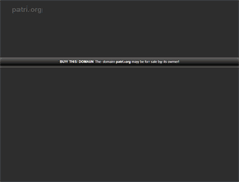 Tablet Screenshot of patri.org